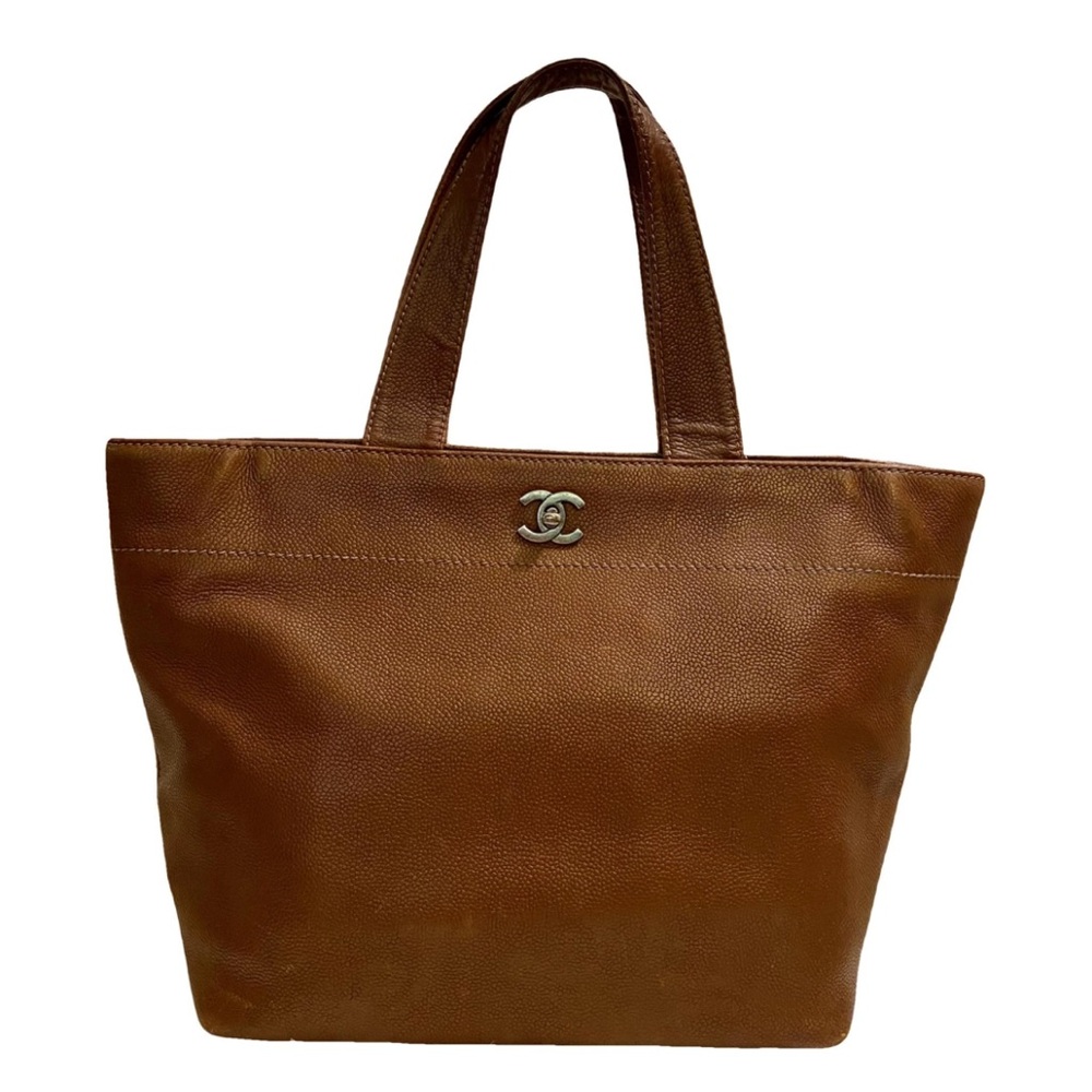 Chanel Leather Tote Bag